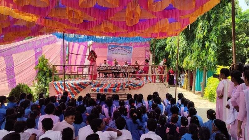 School Health Awareness Program at Chakarken School, Bargarh